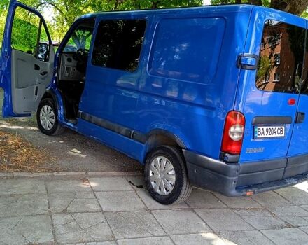 Синій Рено Мастєр, об'ємом двигуна 2.5 л та пробігом 389 тис. км за 8500 $, фото 6 на Automoto.ua