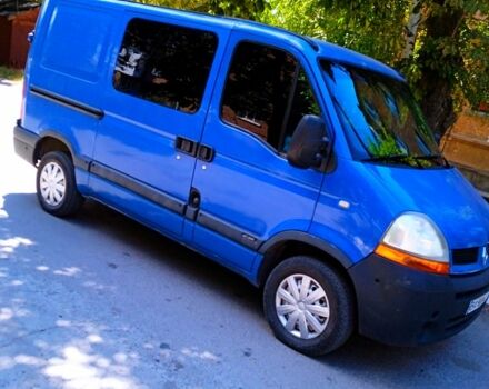 Синій Рено Мастєр, об'ємом двигуна 2.5 л та пробігом 389 тис. км за 8500 $, фото 1 на Automoto.ua