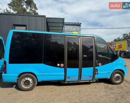 Синий Рено Мастер, объемом двигателя 2.46 л и пробегом 333 тыс. км за 12000 $, фото 3 на Automoto.ua