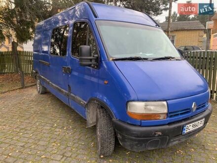 Синий Рено Мастер, объемом двигателя 2.8 л и пробегом 329 тыс. км за 3500 $, фото 1 на Automoto.ua