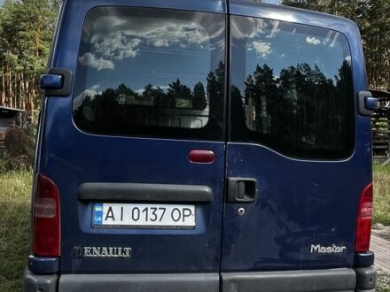 Синій Рено Мастєр, об'ємом двигуна 2.8 л та пробігом 500 тис. км за 3614 $, фото 1 на Automoto.ua