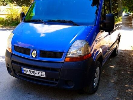 Синій Рено Мастєр, об'ємом двигуна 2.5 л та пробігом 389 тис. км за 8500 $, фото 1 на Automoto.ua
