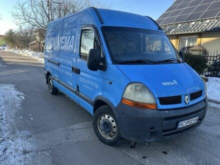 Синий Рено Мастер, объемом двигателя 2.5 л и пробегом 504 тыс. км за 4800 $, фото 1 на Automoto.ua