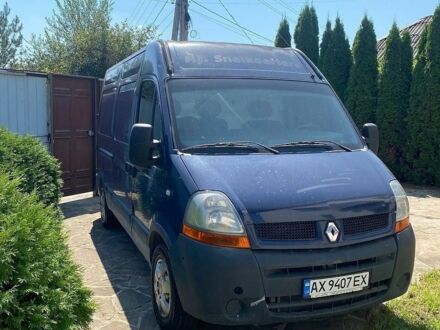Синій Рено Мастєр, об'ємом двигуна 2.5 л та пробігом 286 тис. км за 6500 $, фото 1 на Automoto.ua