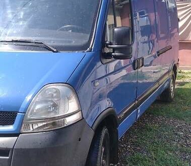 Синій Рено Мастєр, об'ємом двигуна 3 л та пробігом 400 тис. км за 6800 $, фото 1 на Automoto.ua