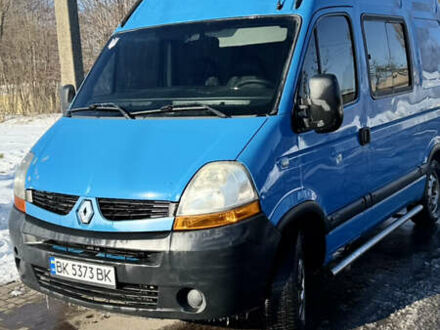Синий Рено Мастер, объемом двигателя 2.46 л и пробегом 700 тыс. км за 5900 $, фото 1 на Automoto.ua