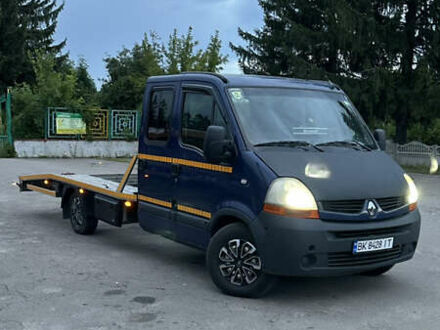 Синій Рено Мастєр, об'ємом двигуна 2.46 л та пробігом 483 тис. км за 11999 $, фото 1 на Automoto.ua