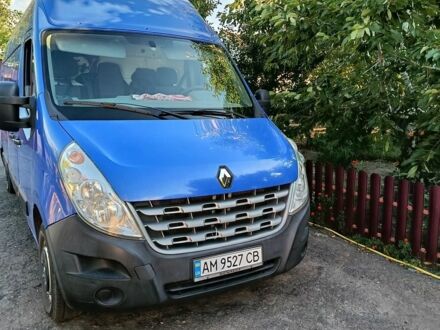 Синий Рено Мастер, объемом двигателя 2.3 л и пробегом 280 тыс. км за 14400 $, фото 1 на Automoto.ua