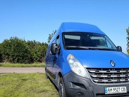 Синій Рено Мастєр, об'ємом двигуна 2.3 л та пробігом 280 тис. км за 12800 $, фото 1 на Automoto.ua