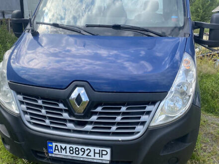Синий Рено Мастер, объемом двигателя 2.3 л и пробегом 431 тыс. км за 18930 $, фото 1 на Automoto.ua