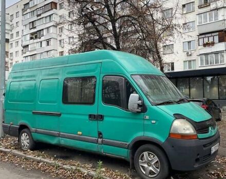 Зеленый Рено Мастер, объемом двигателя 2.46 л и пробегом 264 тыс. км за 8000 $, фото 2 на Automoto.ua