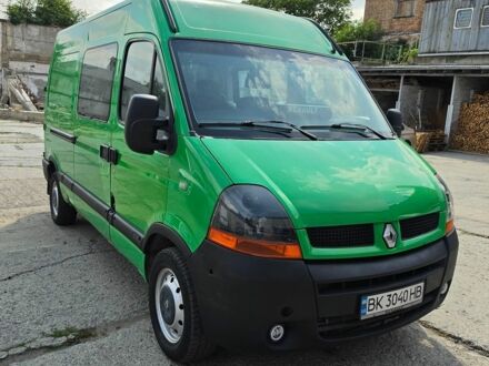 Зеленый Рено Мастер, объемом двигателя 2.5 л и пробегом 600 тыс. км за 8500 $, фото 1 на Automoto.ua