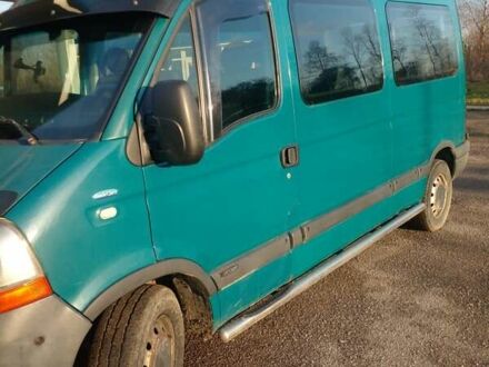 Зелений Рено Мастєр, об'ємом двигуна 2.46 л та пробігом 600 тис. км за 9000 $, фото 1 на Automoto.ua