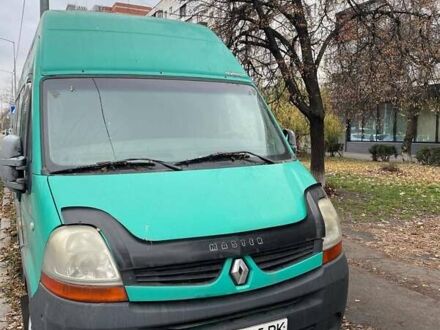 Зелений Рено Мастєр, об'ємом двигуна 2.46 л та пробігом 264 тис. км за 8000 $, фото 1 на Automoto.ua
