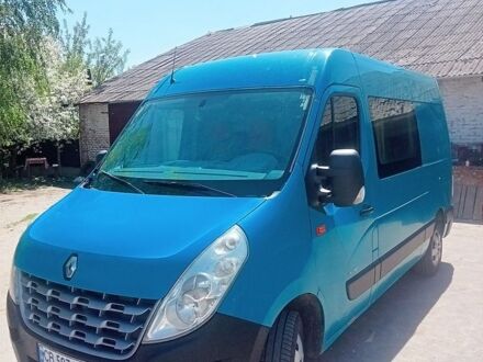 Зелений Рено Мастєр, об'ємом двигуна 2.3 л та пробігом 423 тис. км за 9500 $, фото 1 на Automoto.ua