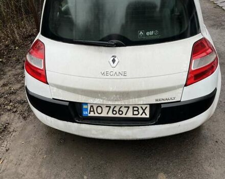 Белый Рено Меган, объемом двигателя 1.46 л и пробегом 400 тыс. км за 3500 $, фото 3 на Automoto.ua