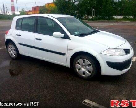 Белый Рено Меган, объемом двигателя 1.5 л и пробегом 211 тыс. км за 3650 $, фото 2 на Automoto.ua