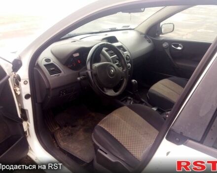 Белый Рено Меган, объемом двигателя 1.5 л и пробегом 211 тыс. км за 3650 $, фото 4 на Automoto.ua