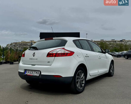 Белый Рено Меган, объемом двигателя 1.5 л и пробегом 286 тыс. км за 6650 $, фото 4 на Automoto.ua