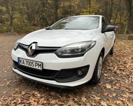 Рено Меган 2014 в Киеве на Automoto.ua Белый Рено Меган, объемом двигателя 1.5 л и пробегом 209 тыс. км за 7700 $, фото 1 на Automoto.ua