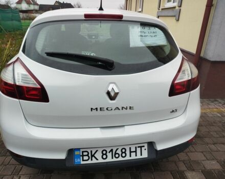 Белый Рено Меган, объемом двигателя 1.5 л и пробегом 3 тыс. км за 7700 $, фото 2 на Automoto.ua