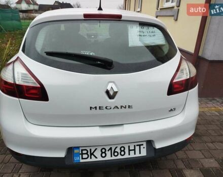 Белый Рено Меган, объемом двигателя 1.5 л и пробегом 314 тыс. км за 7700 $, фото 7 на Automoto.ua