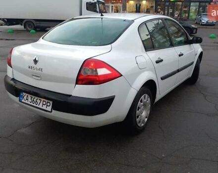 Белый Рено Меган, объемом двигателя 1.6 л и пробегом 212 тыс. км за 3400 $, фото 5 на Automoto.ua