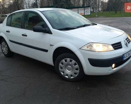 Белый Рено Меган, объемом двигателя 1.6 л и пробегом 212 тыс. км за 3400 $, фото 1 на Automoto.ua