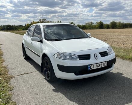 Белый Рено Меган, объемом двигателя 1.4 л и пробегом 215 тыс. км за 4100 $, фото 5 на Automoto.ua