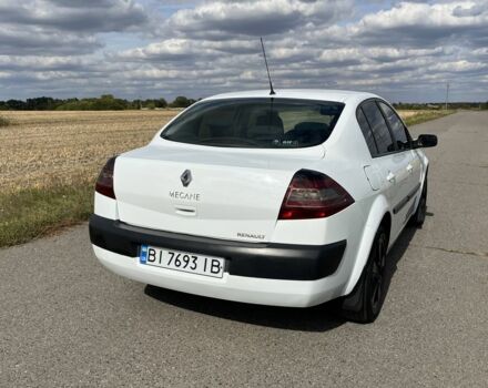 Белый Рено Меган, объемом двигателя 1.4 л и пробегом 215 тыс. км за 4100 $, фото 8 на Automoto.ua