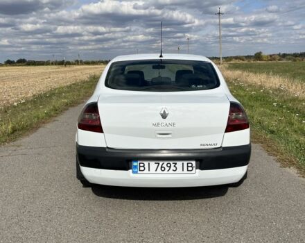 Белый Рено Меган, объемом двигателя 1.4 л и пробегом 215 тыс. км за 4100 $, фото 9 на Automoto.ua