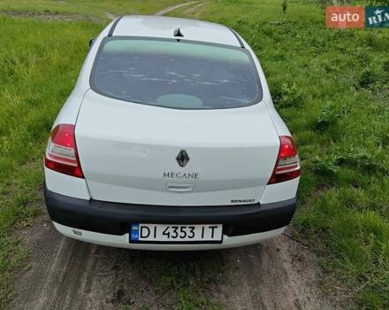 Білий Рено Меган, об'ємом двигуна 1.6 л та пробігом 173 тис. км за 3900 $, фото 3 на Automoto.ua