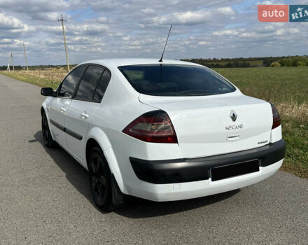 Белый Рено Меган, объемом двигателя 1.4 л и пробегом 215 тыс. км за 4100 $, фото 10 на Automoto.ua