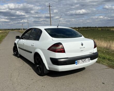 Белый Рено Меган, объемом двигателя 1.4 л и пробегом 215 тыс. км за 4100 $, фото 1 на Automoto.ua
