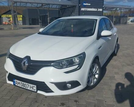 Рено Меган 2017 в Житомире на Automoto.ua Белый Рено Меган, объемом двигателя 1.5 л и пробегом 166 тыс. км за 13499 $, фото 13 на Automoto.ua