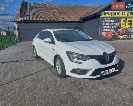 Рено Меган 2017 в Житомире на Automoto.ua Белый Рено Меган, объемом двигателя 1.5 л и пробегом 166 тыс. км за 13499 $, фото 21 на Automoto.ua