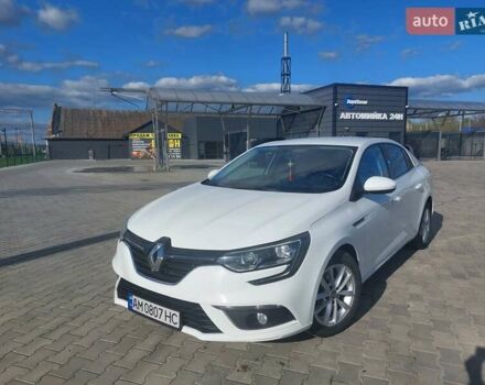 Рено Меган 2017 в Житомире на Automoto.ua Белый Рено Меган, объемом двигателя 1.5 л и пробегом 166 тыс. км за 13499 $, фото 20 на Automoto.ua