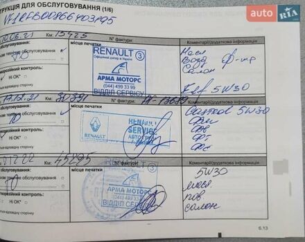 Белый Рено Меган, объемом двигателя 1.5 л и пробегом 128 тыс. км за 14990 $, фото 8 на Automoto.ua