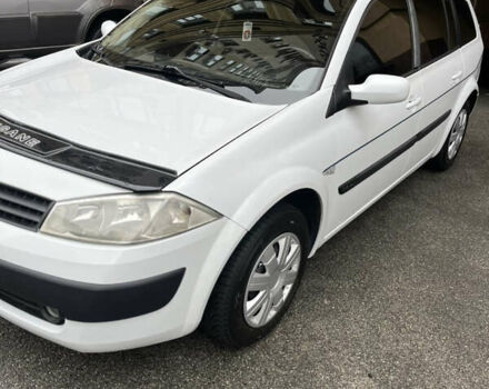 Белый Рено Меган, объемом двигателя 1.6 л и пробегом 236 тыс. км за 4850 $, фото 5 на Automoto.ua