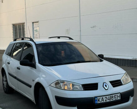 Белый Рено Меган, объемом двигателя 1.5 л и пробегом 386 тыс. км за 4400 $, фото 1 на Automoto.ua