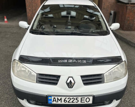 Белый Рено Меган, объемом двигателя 1.6 л и пробегом 236 тыс. км за 4850 $, фото 6 на Automoto.ua