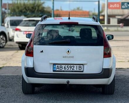 Білий Рено Меган, об'ємом двигуна 1.87 л та пробігом 302 тис. км за 3599 $, фото 7 на Automoto.ua