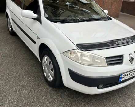 Белый Рено Меган, объемом двигателя 1.6 л и пробегом 236 тыс. км за 4850 $, фото 8 на Automoto.ua