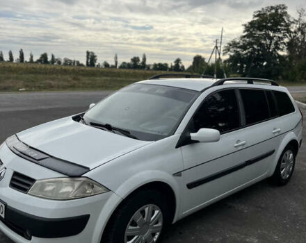 Білий Рено Меган, об'ємом двигуна 1.6 л та пробігом 233 тис. км за 5100 $, фото 1 на Automoto.ua