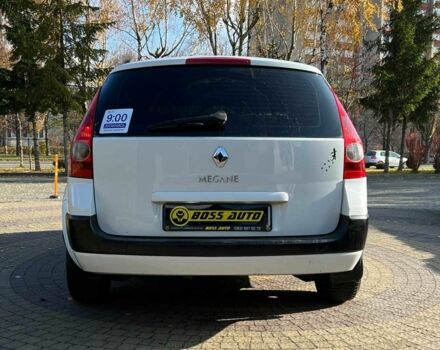 Белый Рено Меган, объемом двигателя 1.6 л и пробегом 200 тыс. км за 3750 $, фото 5 на Automoto.ua