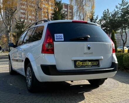 Белый Рено Меган, объемом двигателя 1.6 л и пробегом 200 тыс. км за 3750 $, фото 4 на Automoto.ua