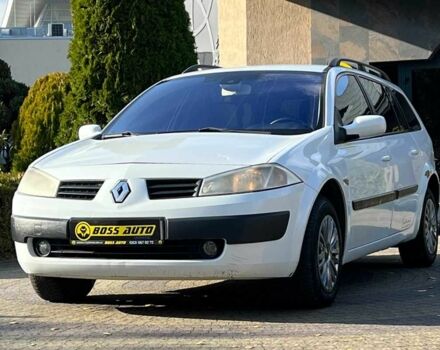 Белый Рено Меган, объемом двигателя 1.6 л и пробегом 200 тыс. км за 3750 $, фото 2 на Automoto.ua