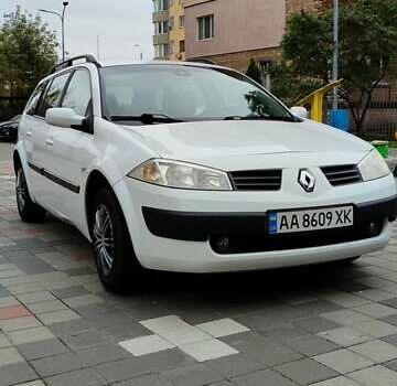 Белый Рено Меган, объемом двигателя 1.6 л и пробегом 197 тыс. км за 5300 $, фото 8 на Automoto.ua