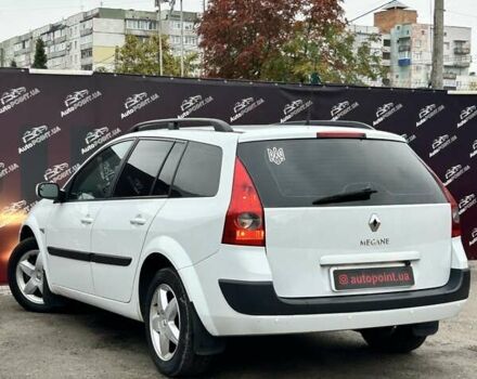 Білий Рено Меган, об'ємом двигуна 1.6 л та пробігом 266 тис. км за 5400 $, фото 7 на Automoto.ua