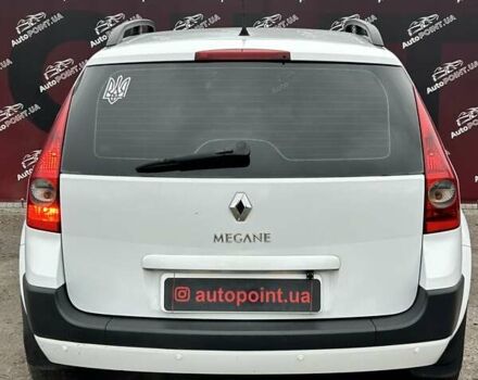 Білий Рено Меган, об'ємом двигуна 1.6 л та пробігом 266 тис. км за 5400 $, фото 9 на Automoto.ua